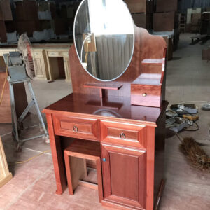 Bàn Phấn Trang Điểm Bầu Dục