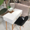 Bàn Phấn Trang Điểm Hình Tròn MDF