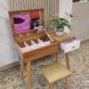Bàn Phấn Trang Điểm Hiện Đại Màu Gỗ