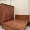Giường ngủ gỗ tự nhiên hương đá