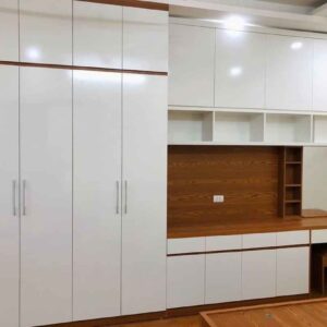 Combo tủ áo kết hợp bàn làm việc