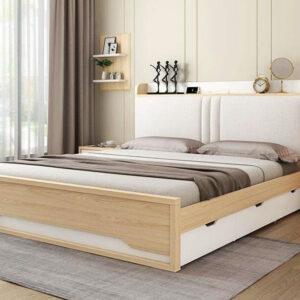 Giường 1.6m thông minh bọc đệm giá gốc tại xưởng