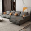 Sofa góc L bọc da cao cấp 3m2x1m8
