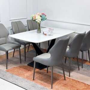 Bộ bàn ghế ăn 6 ghế bàn 80 x 1m6
