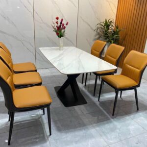 Bộ bàn ghế ăn 6 ghế bàn 80 x 1m6